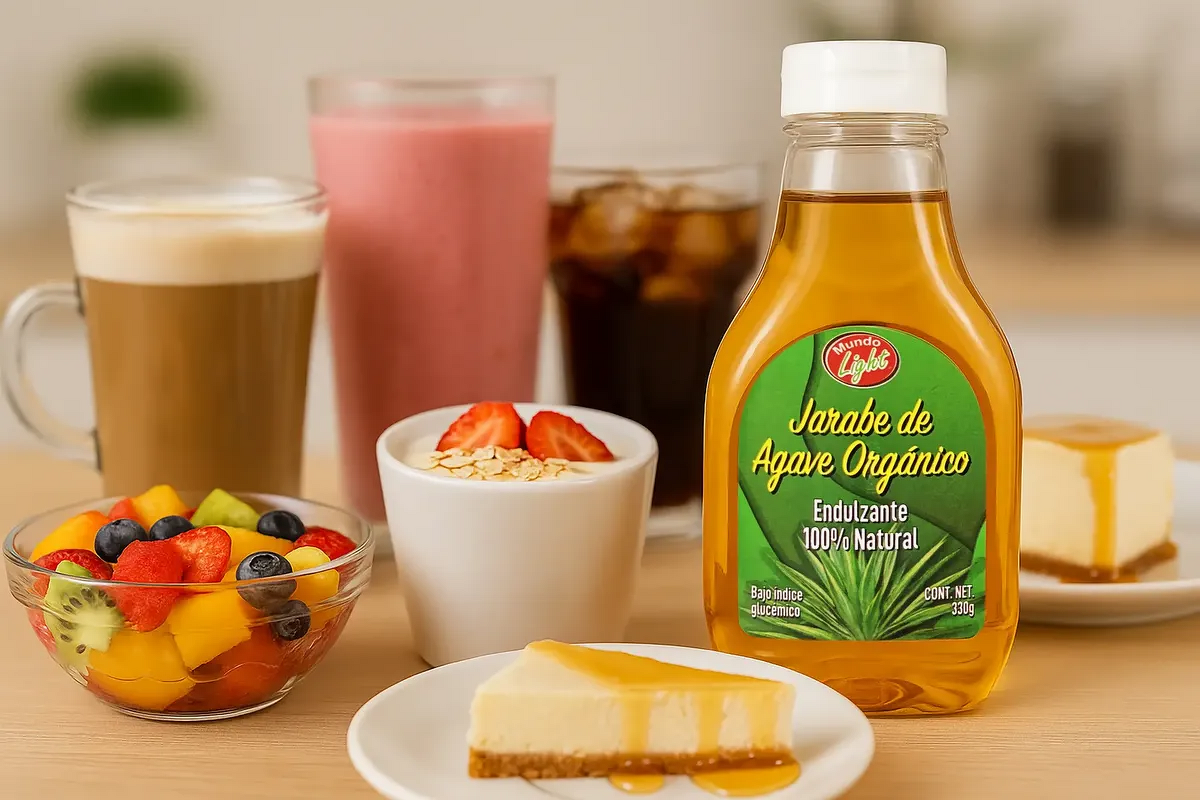 Jarabe De Agave Org&aacute;nico Endulzante Natural
