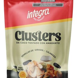 Clusters Coco Tostado Con Amaranto Snack Keto