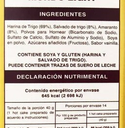 Harina Para Hot Cakes Integrales Con Amaranto
