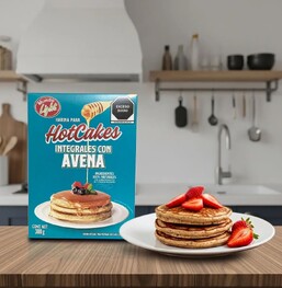 Harina Para Hot Cakes Integrales Con Avena